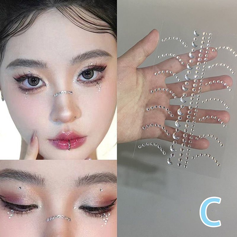 Beauty & Makeup Katia Di Paola - New DIY Self Adhesive Diamond Face
