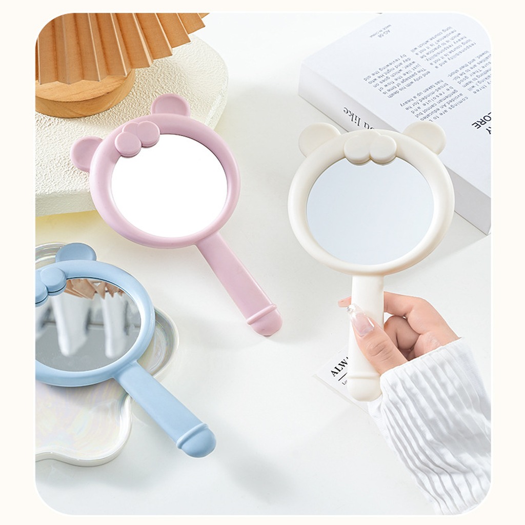 Beauty Makeup Definition - Handheld Makeup Mirror Cute Bear Shaped