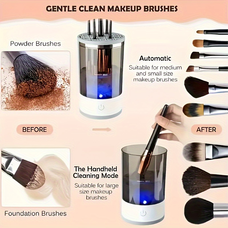 Automatic Electric Makeup Brus - đánh giá và giá Beauty Makeup Brands