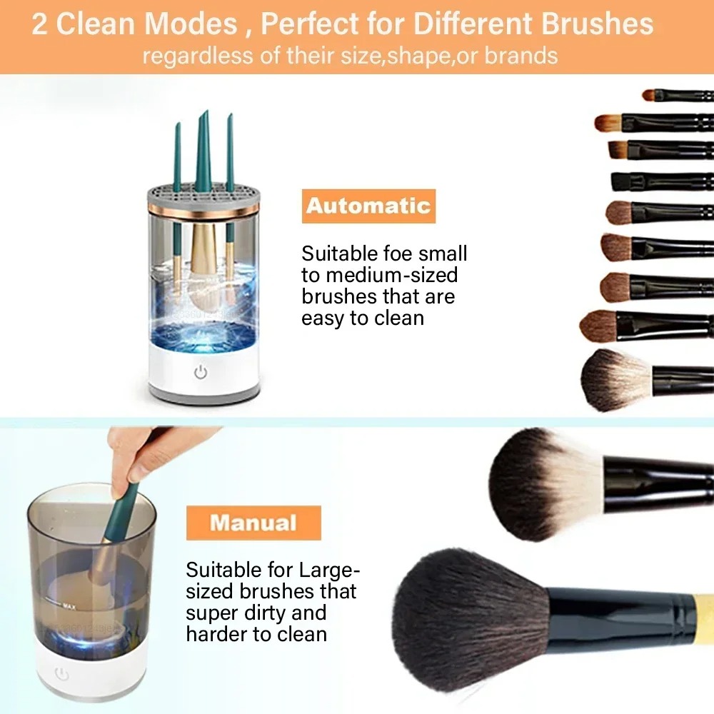 Automatic Electric Makeup Brus - đánh giá và giá Beauty Makeup Brands