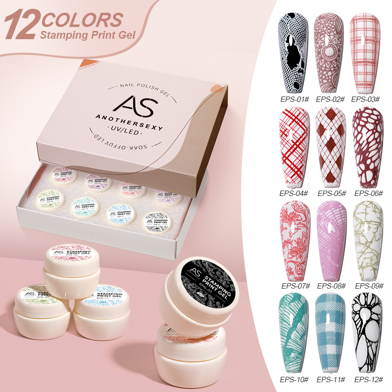 Nail Stamping Gel Polish Set B - đánh giá và giá Nail Art Stamping Kit