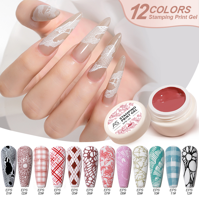 Nail Stamping Gel Polish Set B - đánh giá và giá Nail Art Stamping Kit