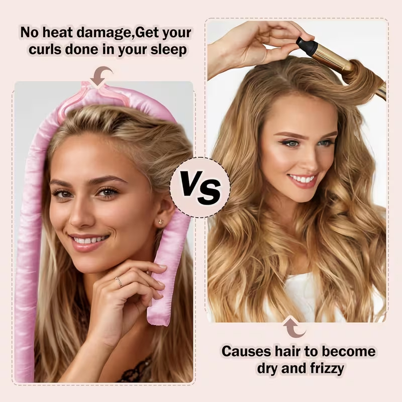 Heatless Curling Rod Headband  - đánh giá và giá Hair Curling Wand