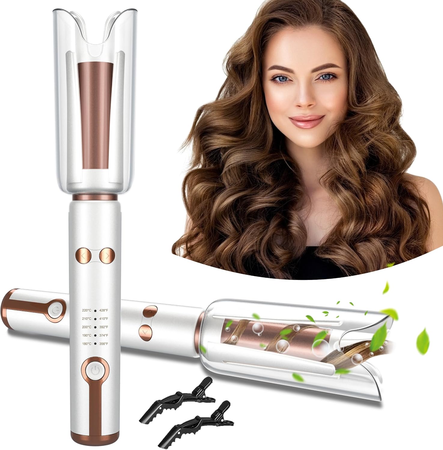 Automatic Rotating Curling Iro - đánh giá và giá Hair Curling Wand