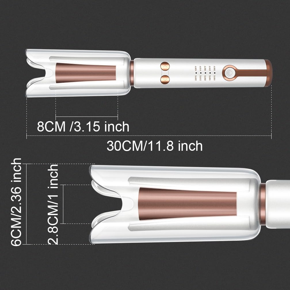 Automatic Rotating Curling Iro - đánh giá và giá Hair Curling Wand