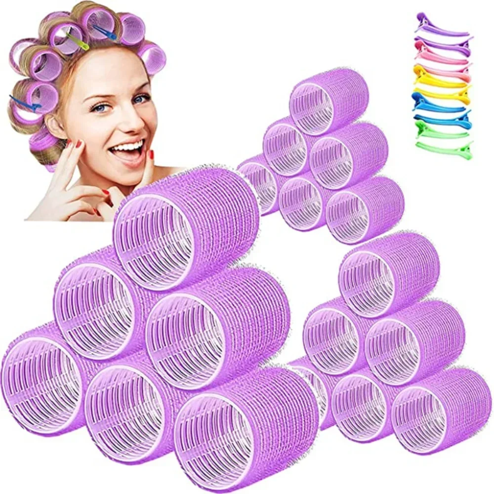 New Self-Grip Hair Rollers Hea - đánh giá và giá Hair Curling Wand