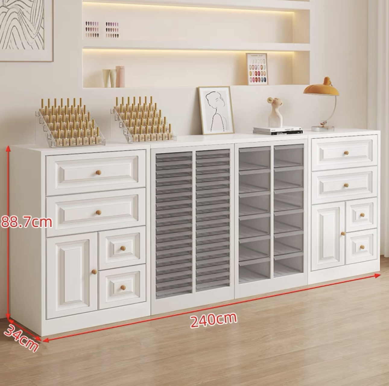 Display Counter Manicure Nail  - đánh giá và giá Beauty & Makeup Katia Di Paola