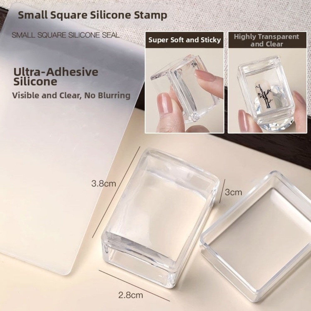 New Transparent Nail Art Stamp - đánh giá và giá Nail Art Stamping Kit