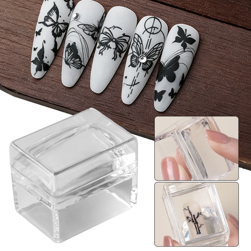 New Transparent Nail Art Stamp - đánh giá và giá Nail Art Stamping Kit