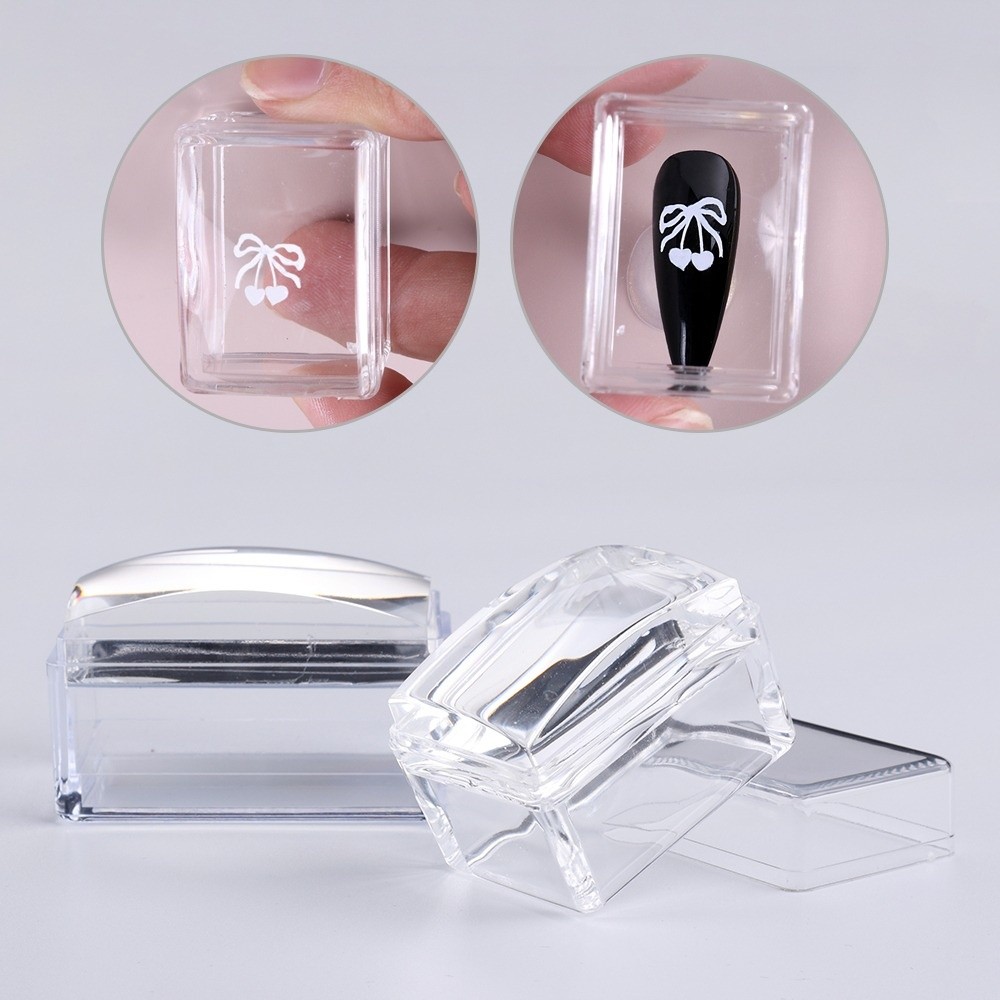 New Transparent Nail Art Stamp - đánh giá và giá Nail Art Stamping Kit
