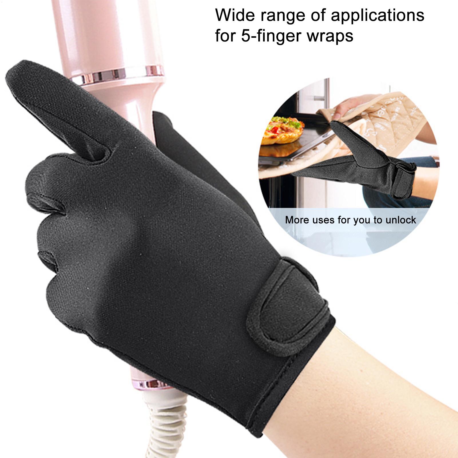 1PC Heat Resistant Finger Glov - đánh giá và giá Hair Straightener