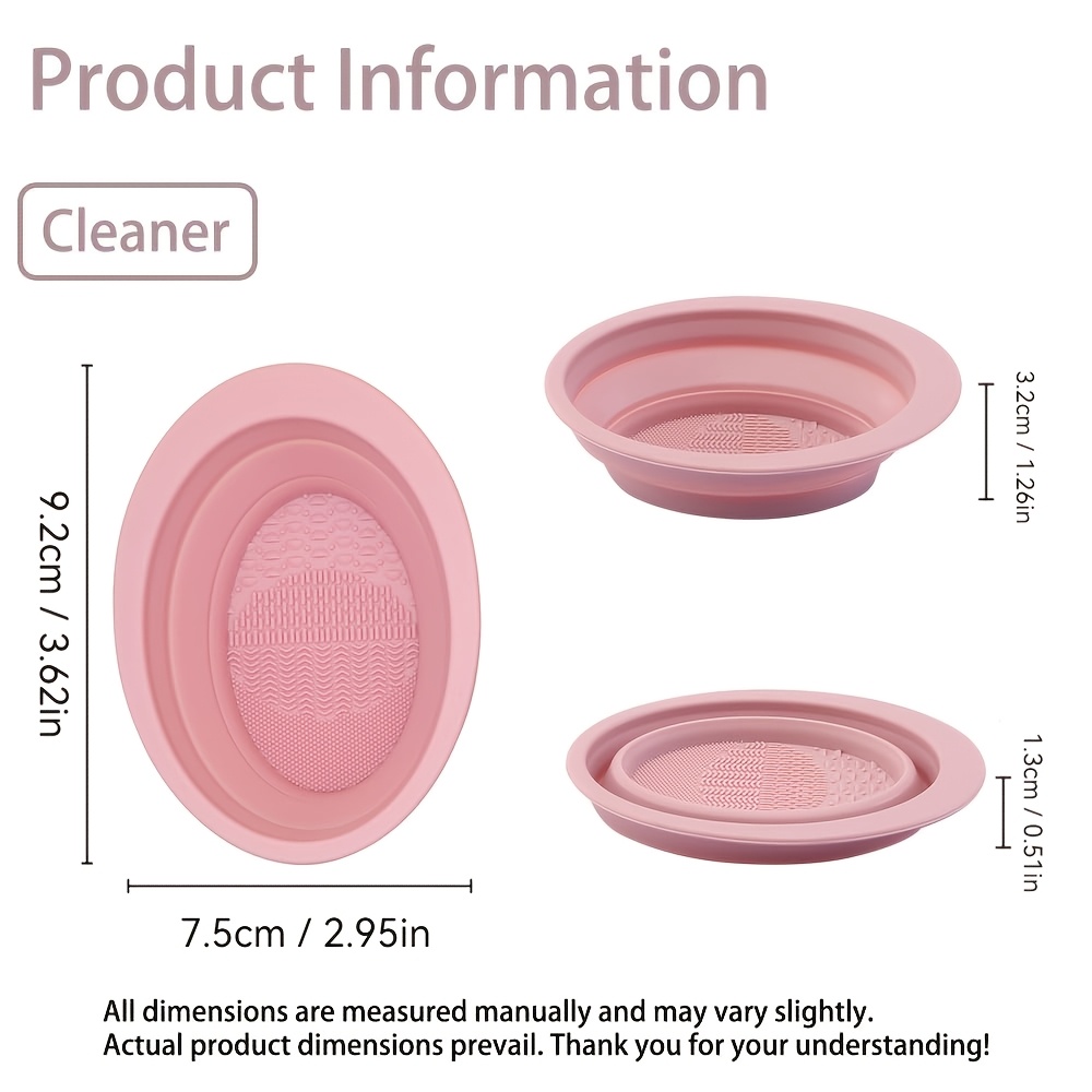 Foldable Silicone Makeup Brush - đánh giá và giá Beauty Makeup Brands