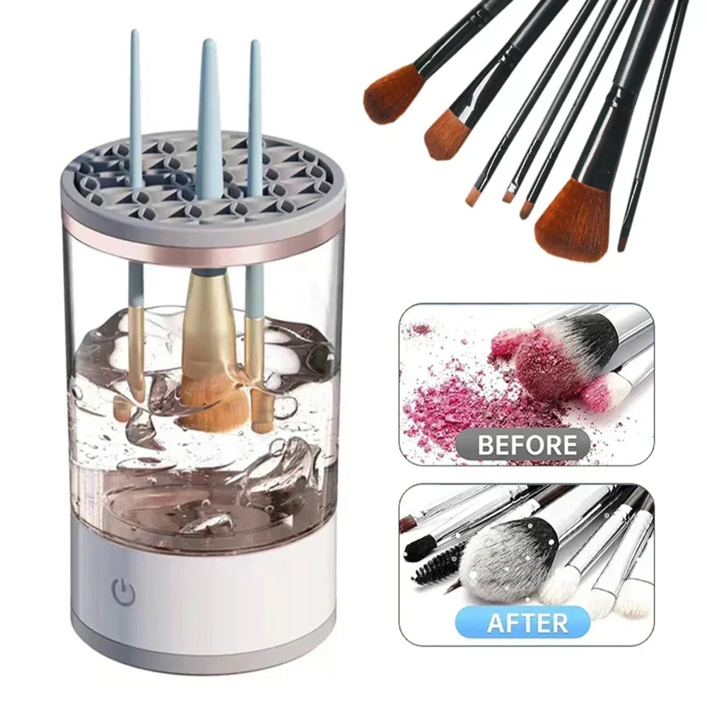 Automatic Electric Makeup Brus - đánh giá và giá Beauty Makeup Brands