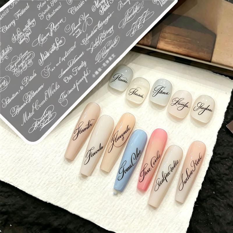 New··Special Flower English Al - đánh giá và giá Nail Art Stamping Kit