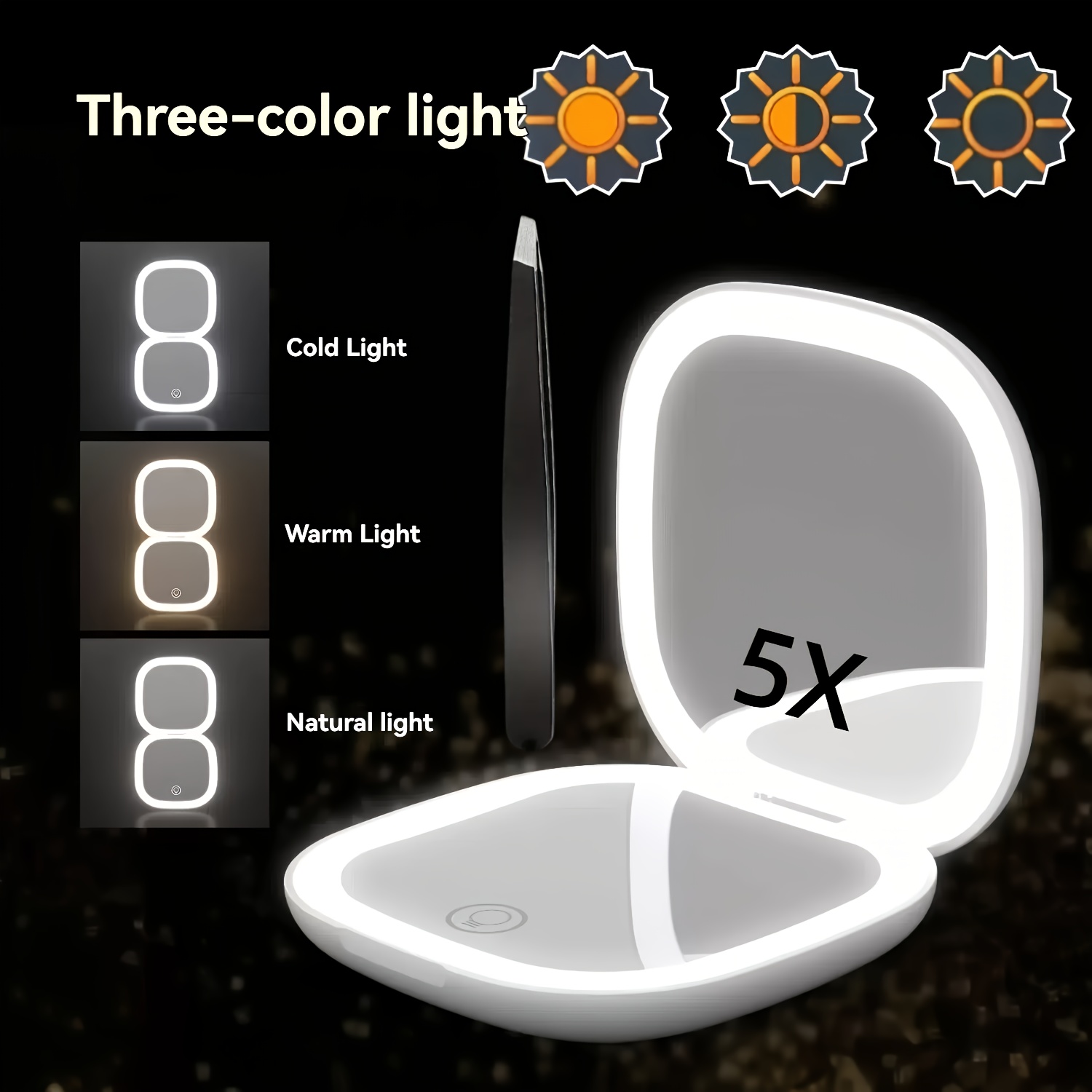 5X Double-Sided Magnifying Mak - đánh giá và giá Beauty Makeup Definition