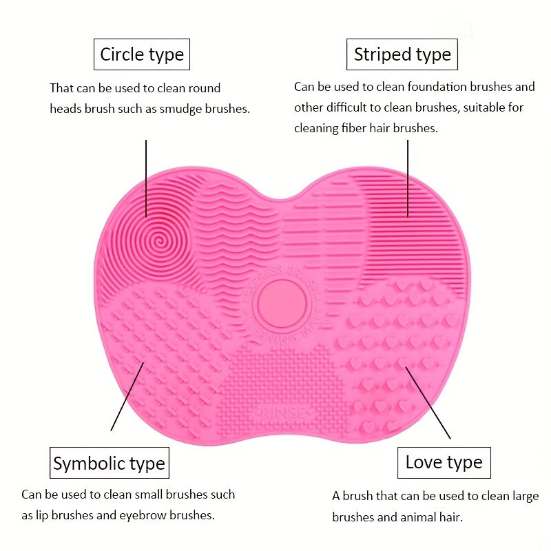 Apple Shaped Silicone  Makeup  - đánh giá và giá Beauty Makeup Brands