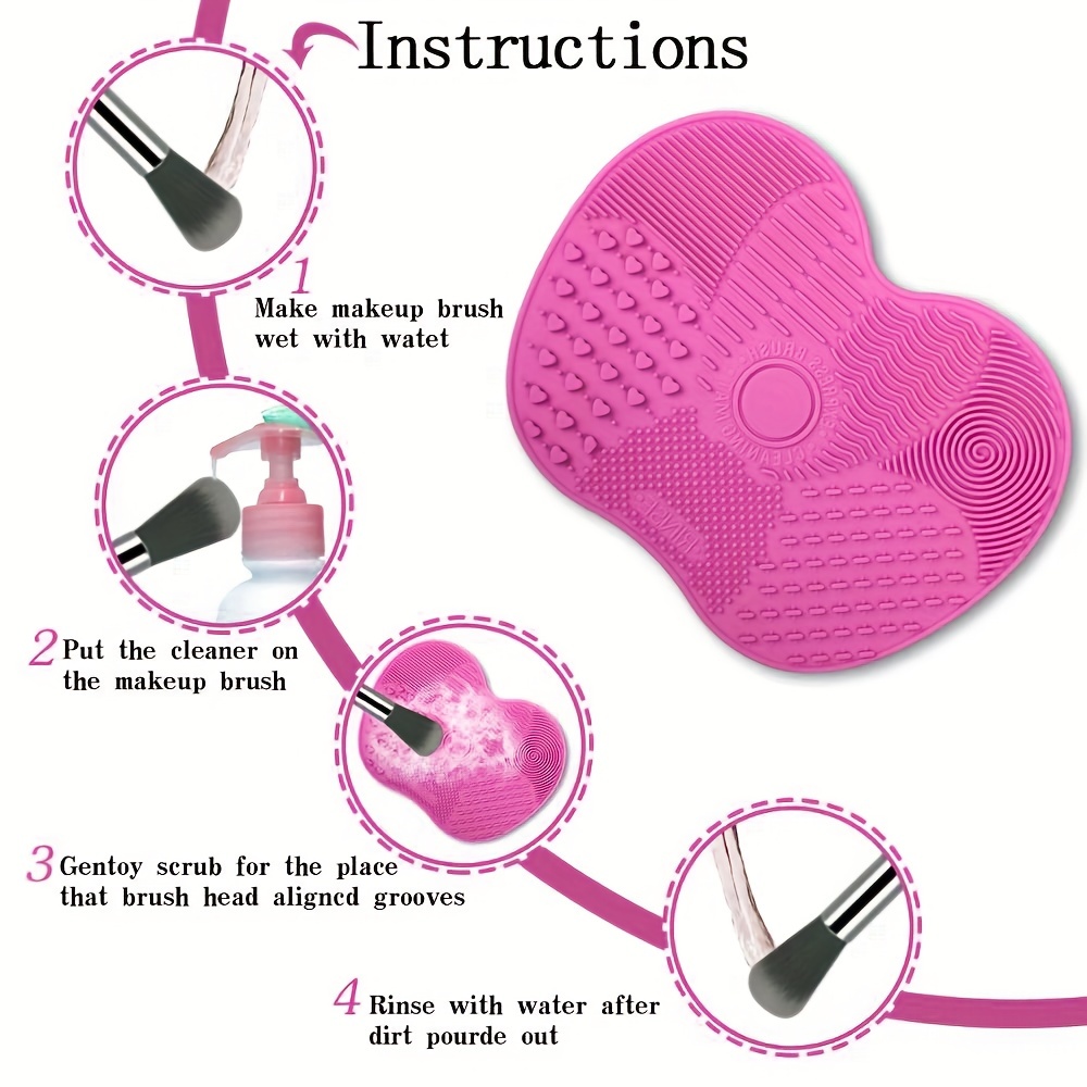 Apple Shaped Silicone  Makeup  - đánh giá và giá Beauty Makeup Brands