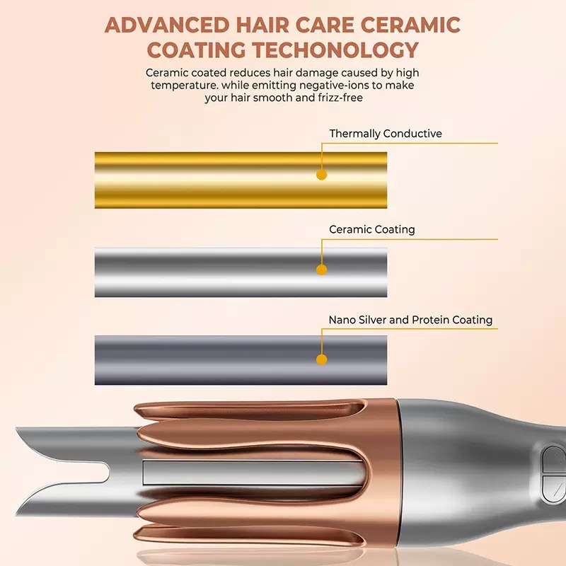 Automatic Curling Iron Negativ - đánh giá và giá Hair Curling Wand