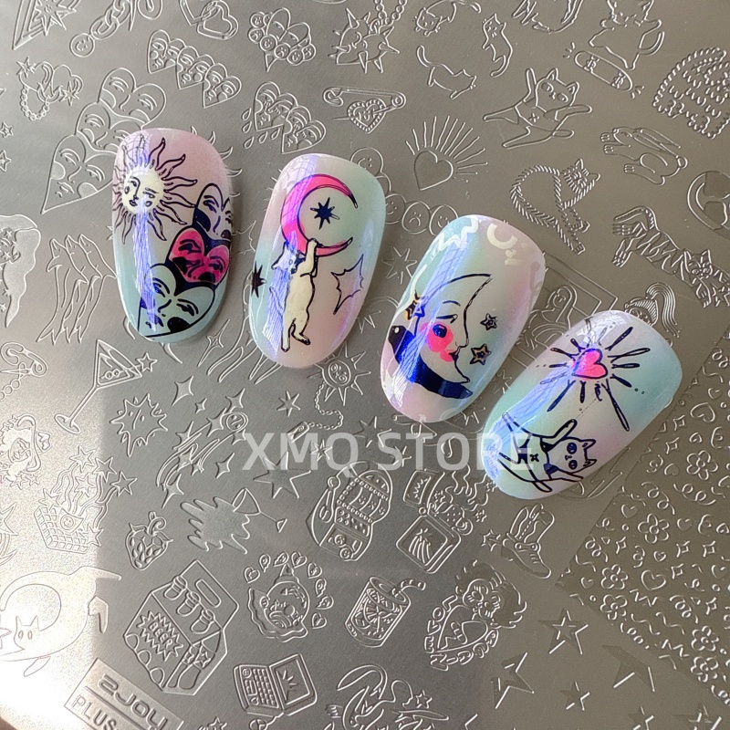 XMQ NAIL ART STAMPING PLATES C - đánh giá và giá Nail Art Stamping Kit