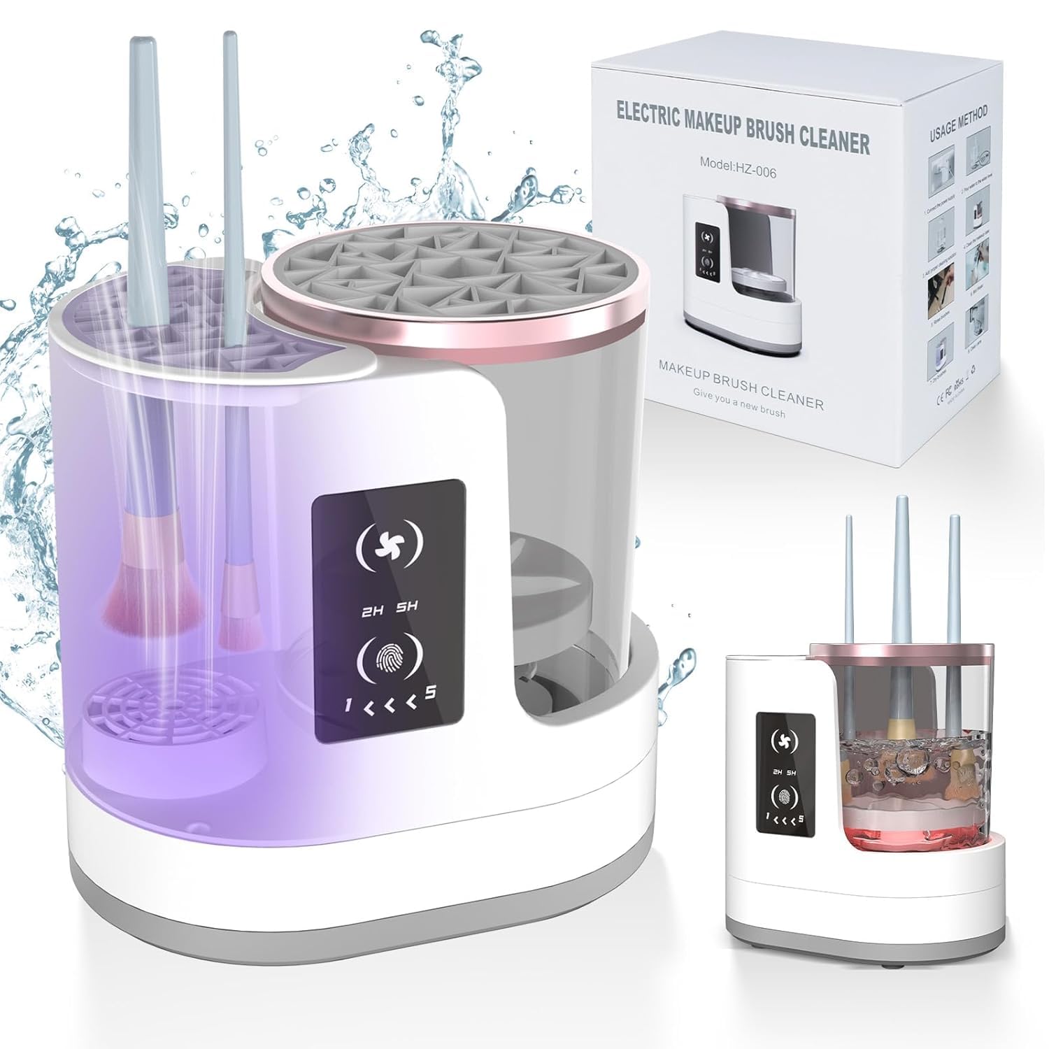 Automatic Rotating Makeup Brus - đánh giá và giá Beauty Makeup Brands