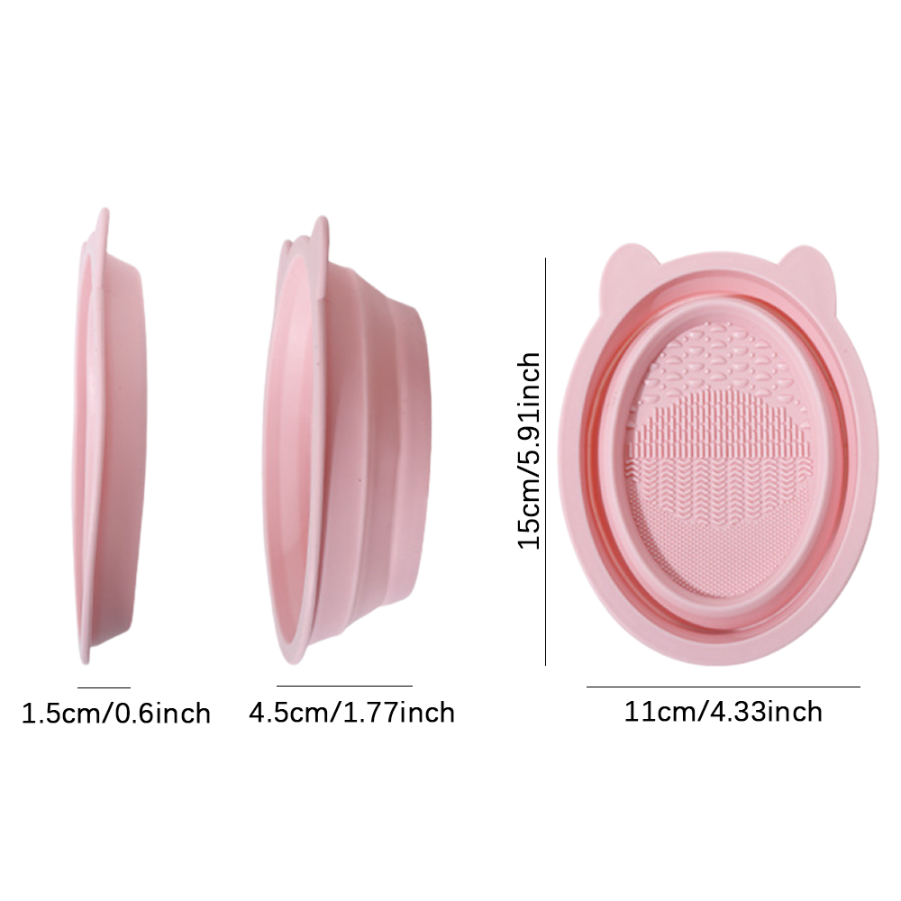 Collapsible Silicone Makeup Br - đánh giá và giá Beauty Makeup Brands