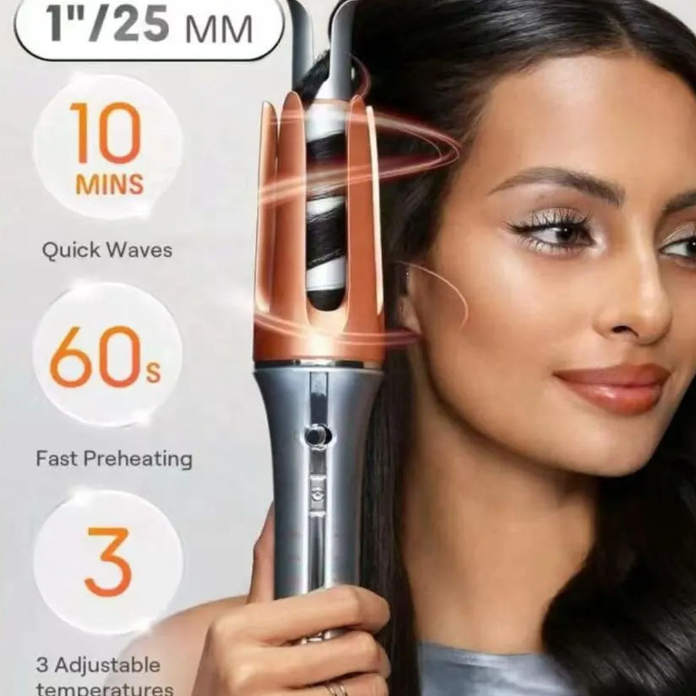 Automatic Curling Iron Large C - đánh giá và giá Hair Curling Wand