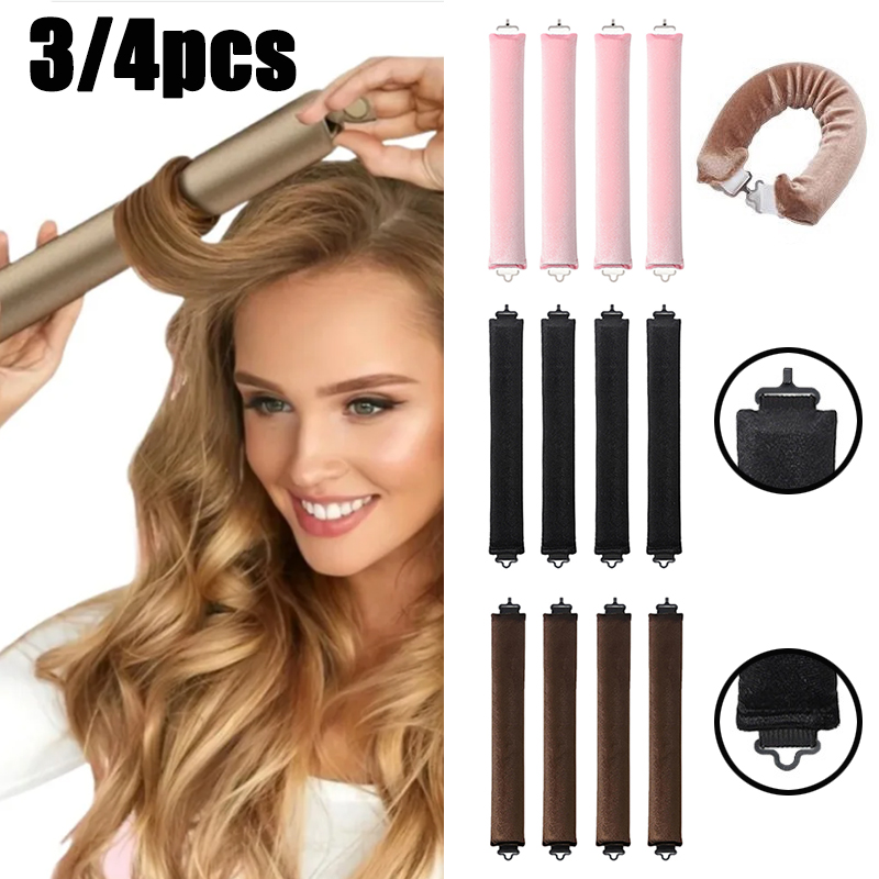 3/4pcs No Heat Hair Rollers He - đánh giá và giá Hair Curling Wand