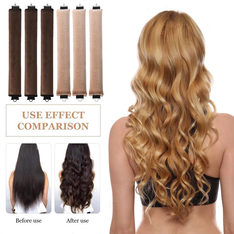 3/4pcs No Heat Hair Rollers He - đánh giá và giá Hair Curling Wand
