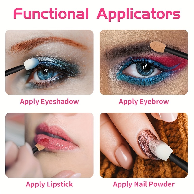 5/10Pcs Eyeshadow Applicator D - đánh giá và giá Beauty Makeup Brands