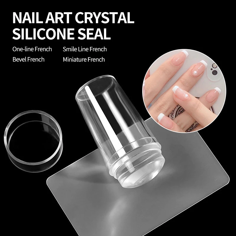 Nail Stamper Jelly Silicone Pr - đánh giá và giá Nail Art Stamping Kit