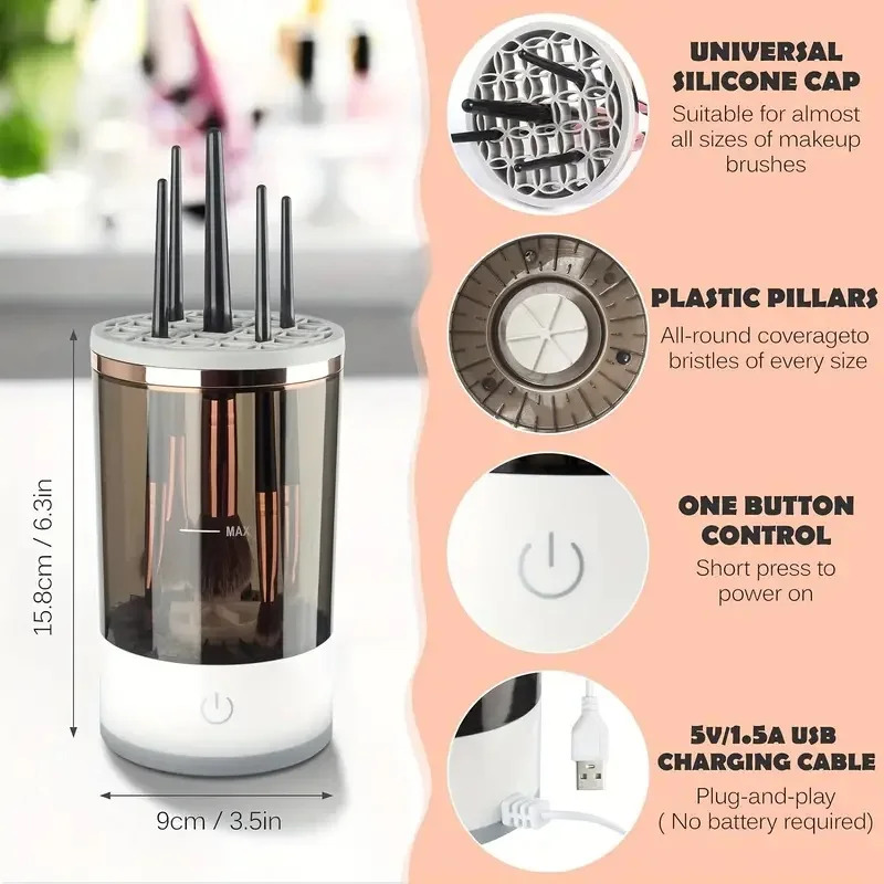 USB Plug Portable Electric Mak - đánh giá và giá Beauty Makeup Brands
